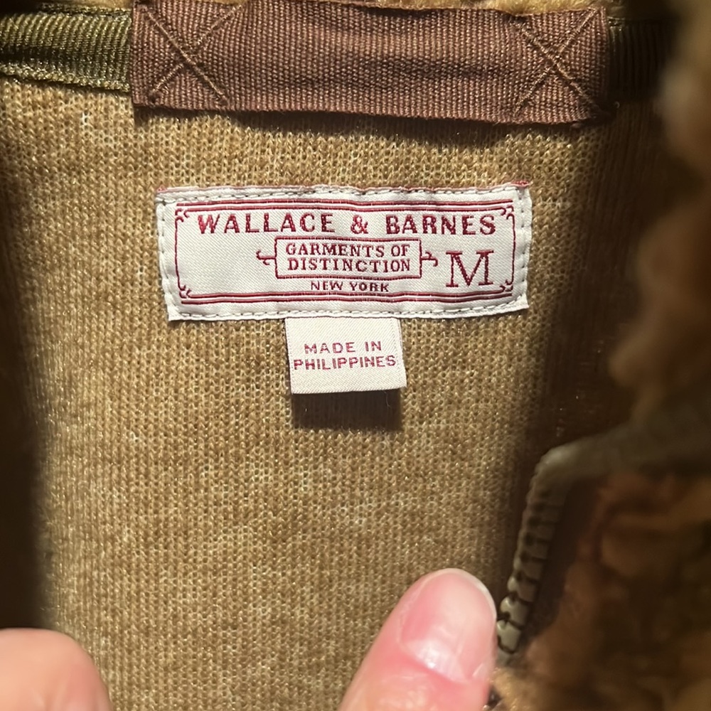 J. Crew Wallace And Barnes Sherpa Brown Jacket View 2